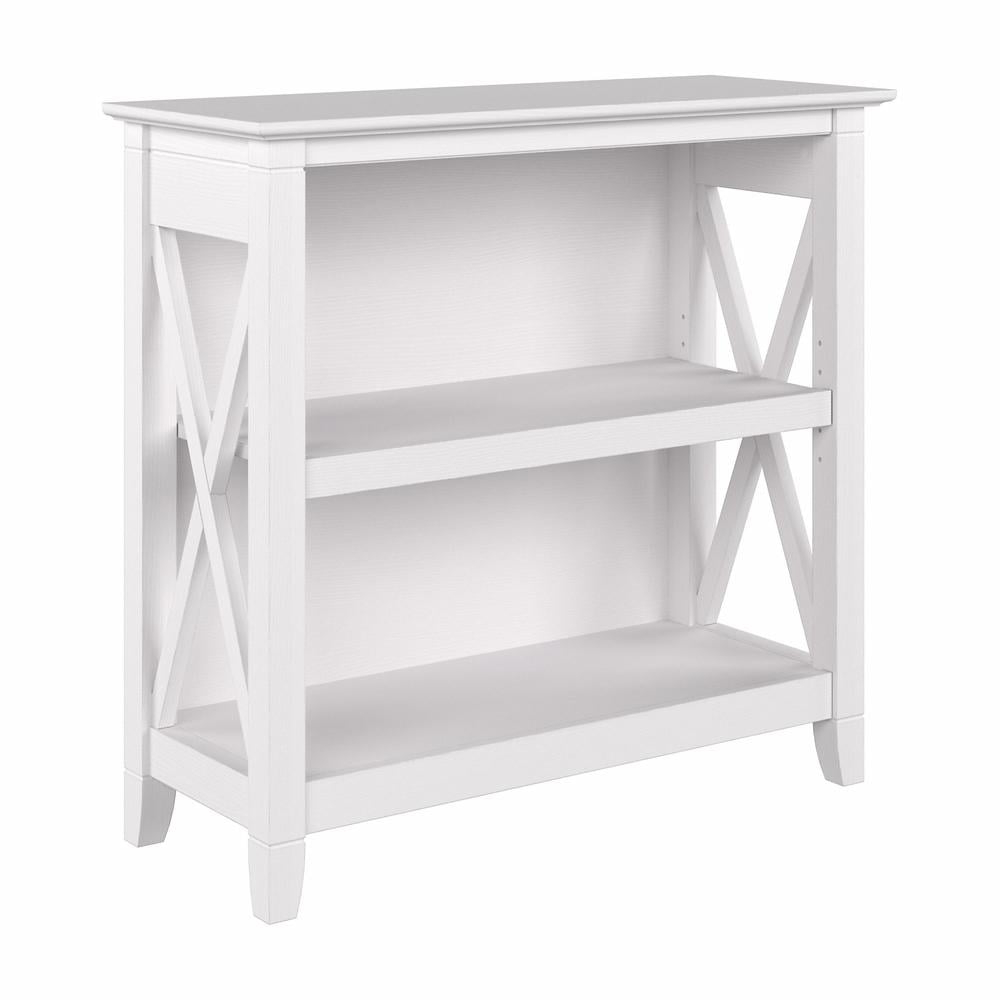 Key West Small 2 Shelf Bookcase in Pure White Oak - Engineered Wood