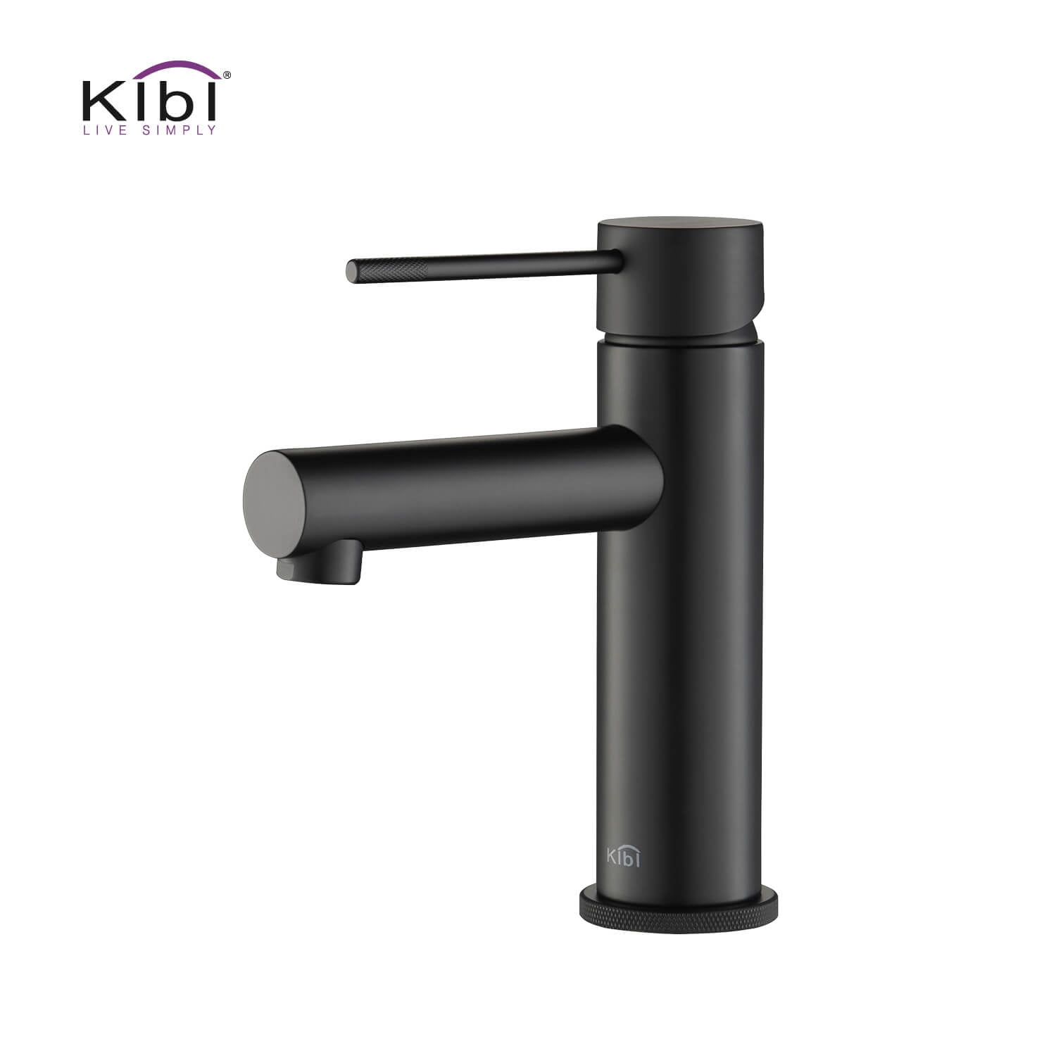Kibi Circular X Single Handle Bathroom Vanity Sink Faucet