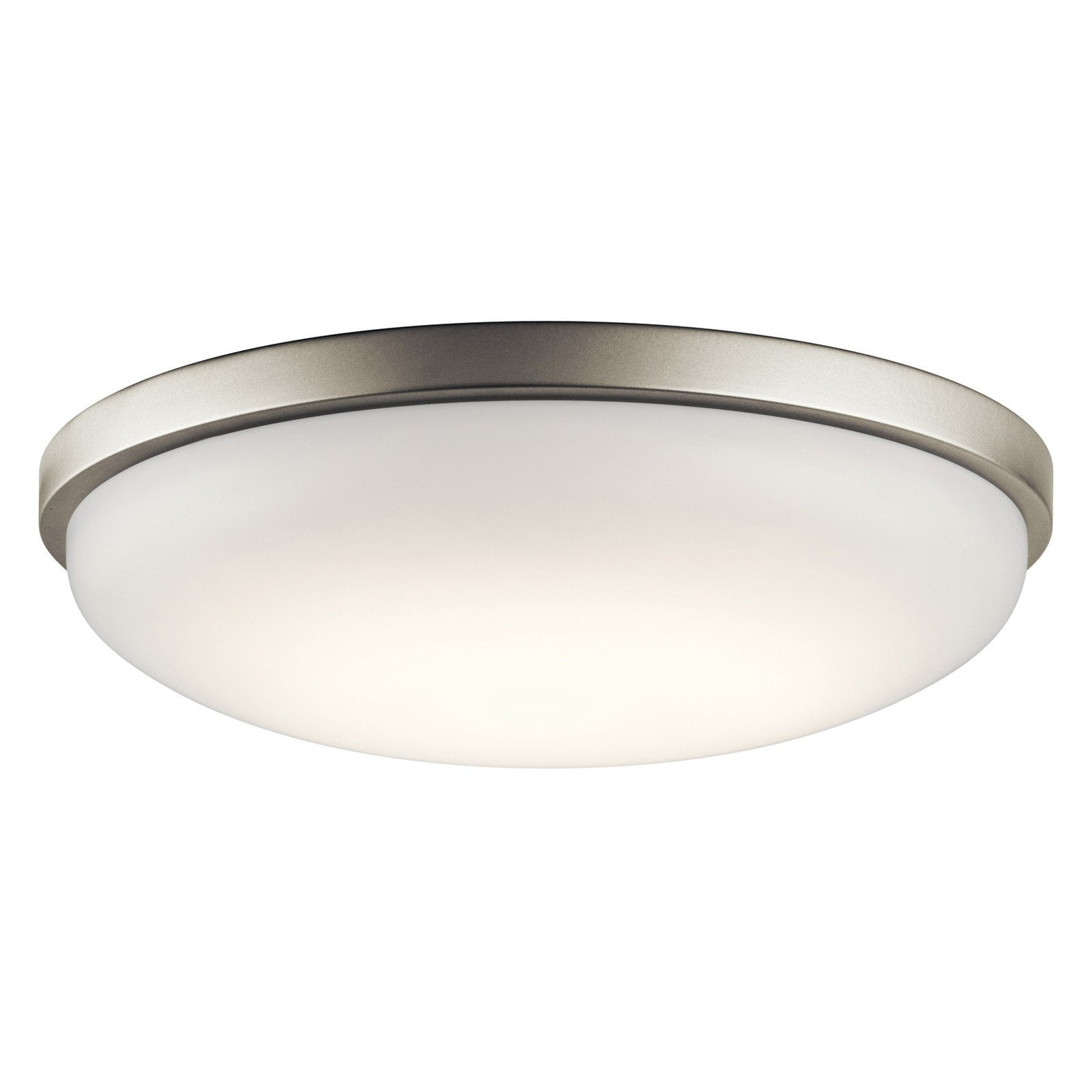 10763NILED-Kichler Lighting-15W 1 Led Flush Mount - With Utilitarian Inspirations - 3 Inches Tall By 11.5 Inches Wide