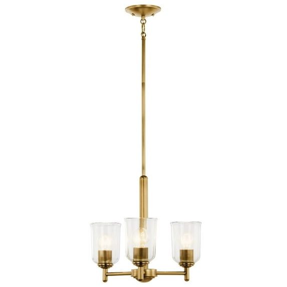 Kichler Lighting - Shailene - 3 Light Mini Chandelier-15.25 Inches Tall and 17.5