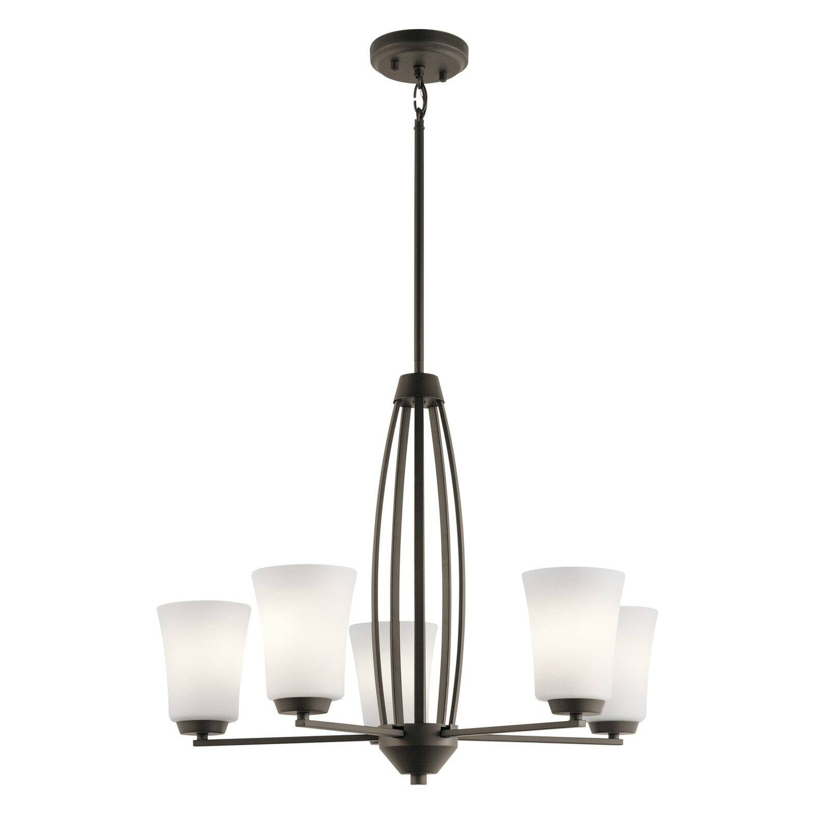 Kichler 44051 Tao 5 Light 25-1/4" Wide Chandelier - Bronze