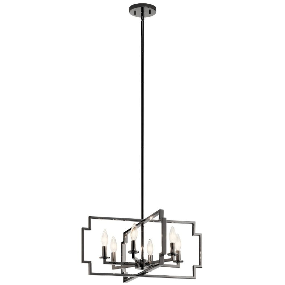 Kichler Lighting - Six Light Chandelier/Semi Flush Mount - Chandelier/Semi Flush
