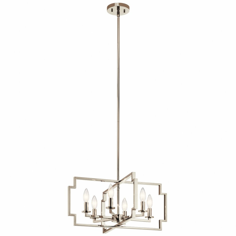 Kichler Lighting - Six Light Chandelier/Semi Flush Mount - Chandelier/Semi Flush