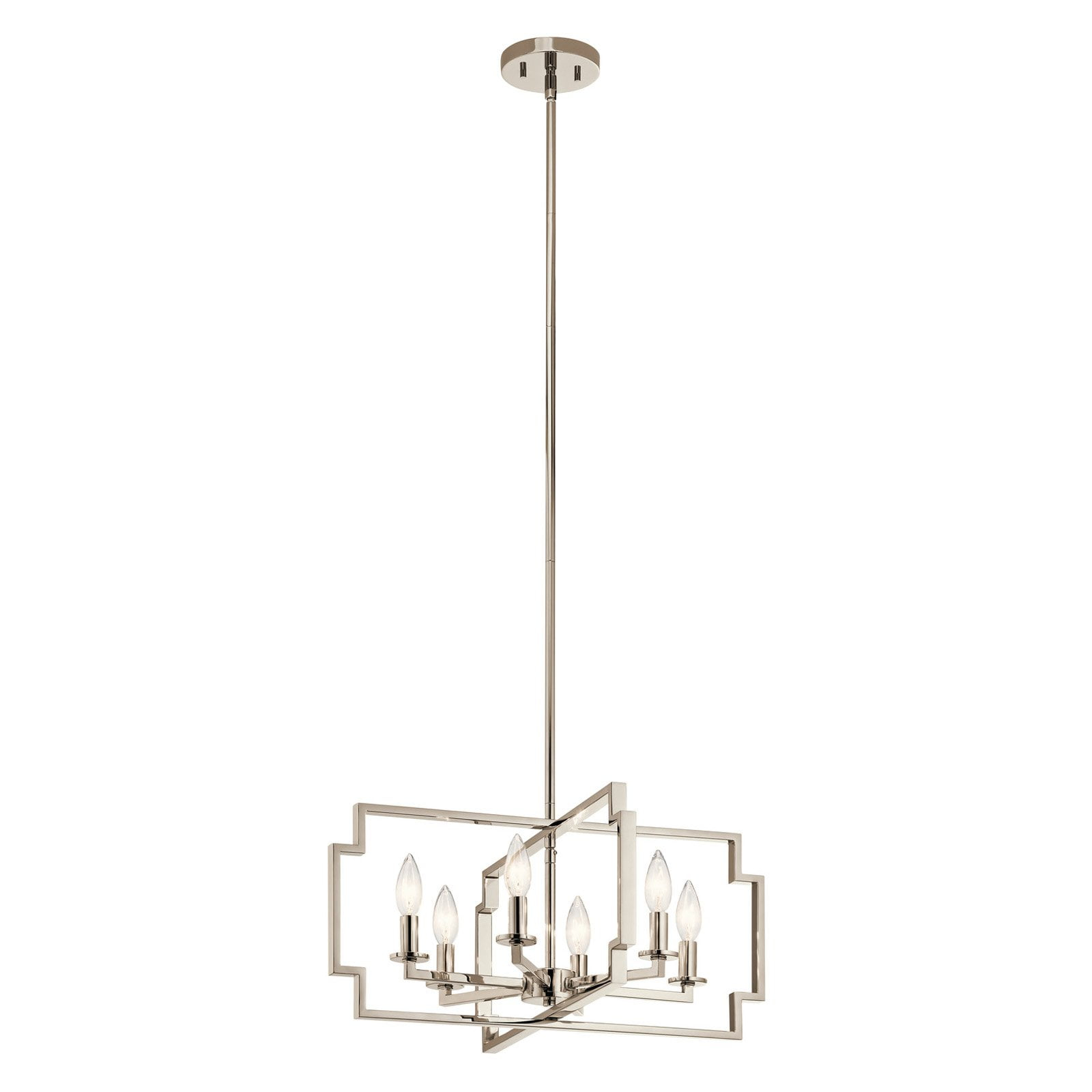 Kichler Lighting - Six Light Chandelier/Semi Flush Mount - Chandelier/Semi Flush