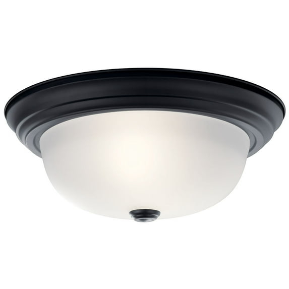 Kichler Lighting 2 - Light Flush Mount in  Black