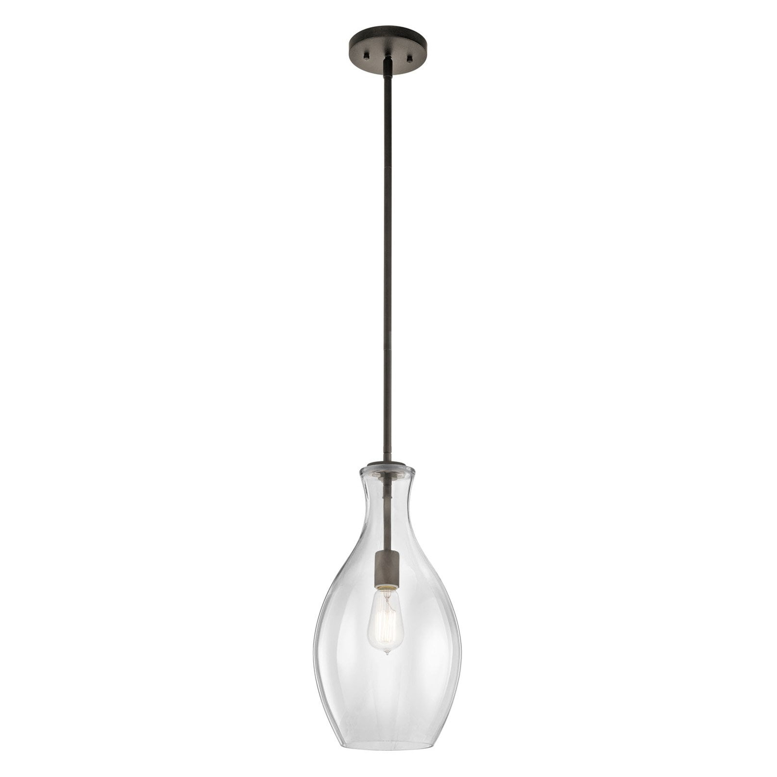 Kichler Lighting Everly 1 - Light Pendant in  Olde Bronze