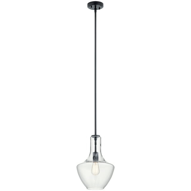 Kichler Lighting Everly 1 - Light Pendant in  Black