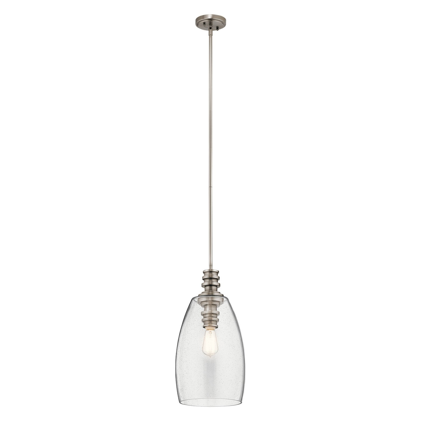 Kichler Lighting Lakum 1 - Light Pendant in  Classic Pewter
