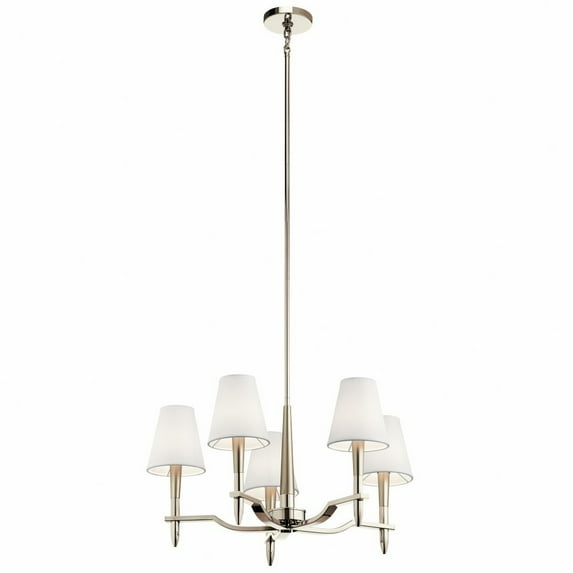 Kichler Lighting - Five Light Chandelier - Chandelier 1 Tier Medium - Kinsey - 5