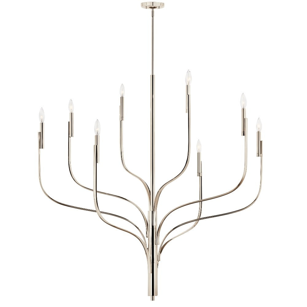 Kichler Lighting - Livadia - 8 Light Chandelier-47.75 Inches Tall and 47.75