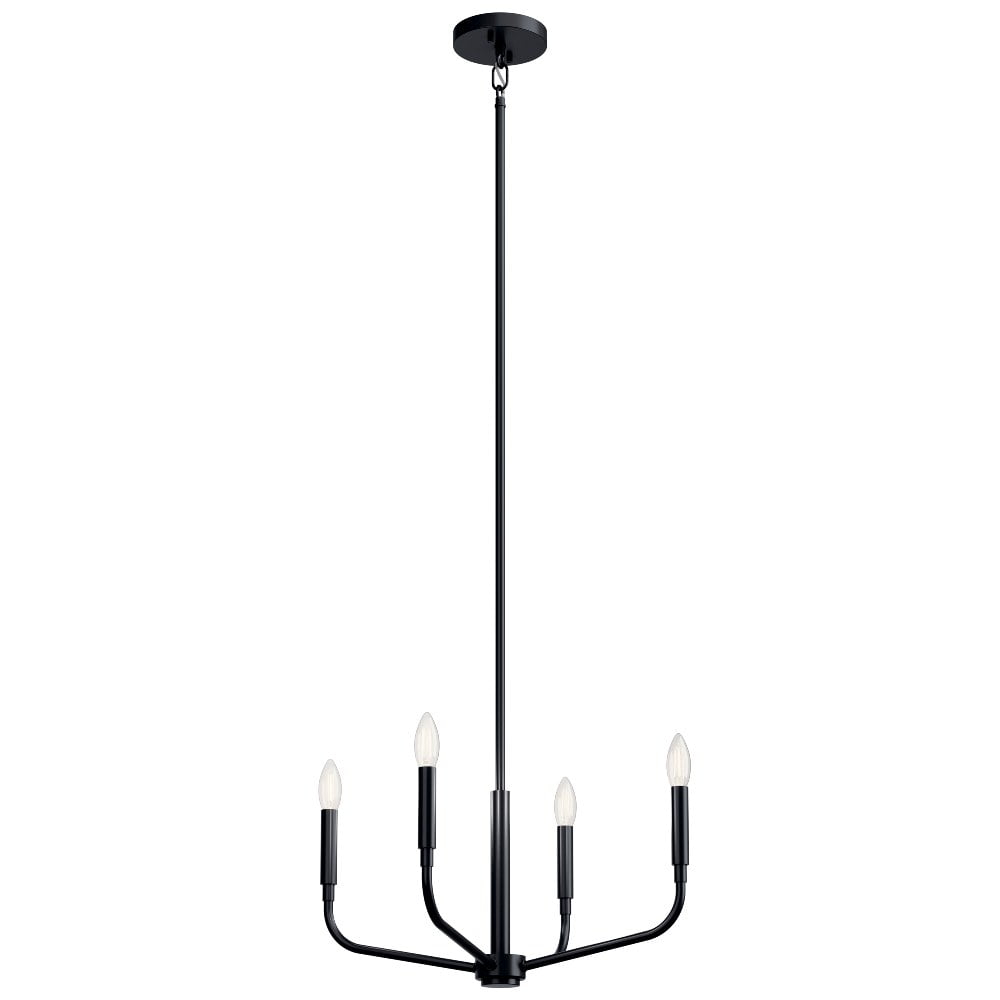 Kichler Lighting - Madden - 4 Light Semi-Flush Mount-16.75 Inches Tall and 20