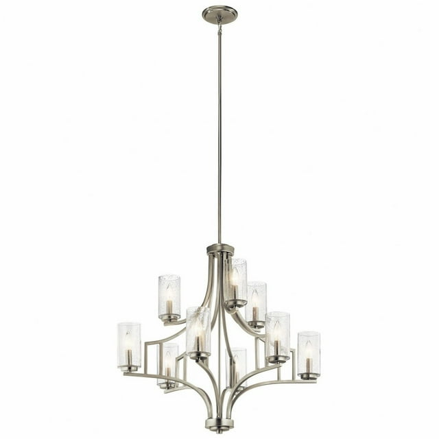 Kichler Lighting Vara 9 - Light Chandelier in  Brushed Nickel