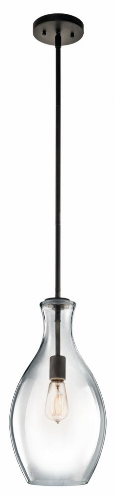 Kichler Lighting Everly 1 - Light Pendant in  Olde Bronze