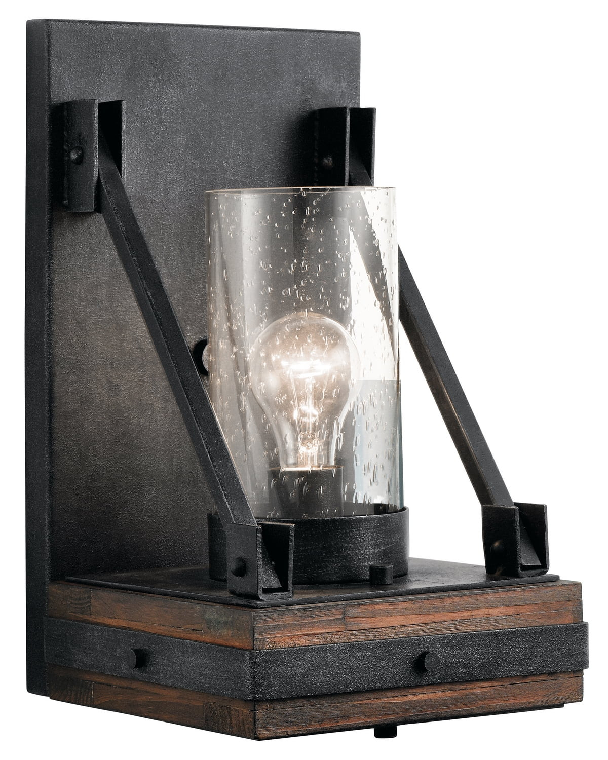 Kichler Lighting Colerne 1 - Light Sconce in  Auburn Stained