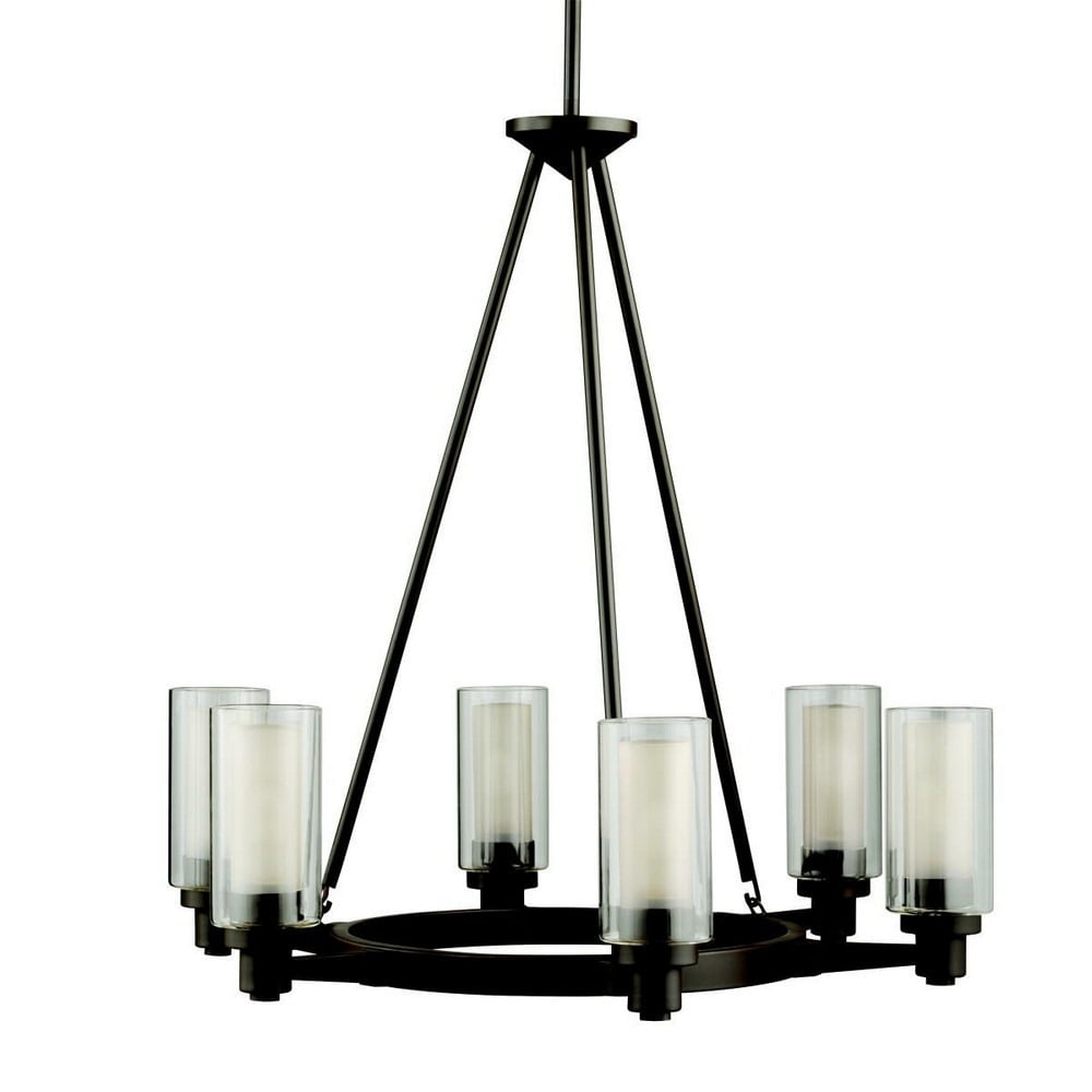Kichler Lighting Circolo 6 - Light Chandelier in  Olde Bronze