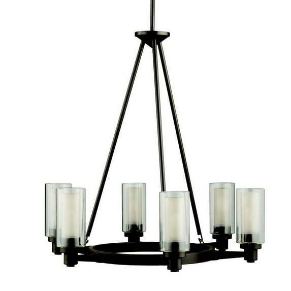 Kichler Lighting Circolo 6 - Light Chandelier in  Olde Bronze
