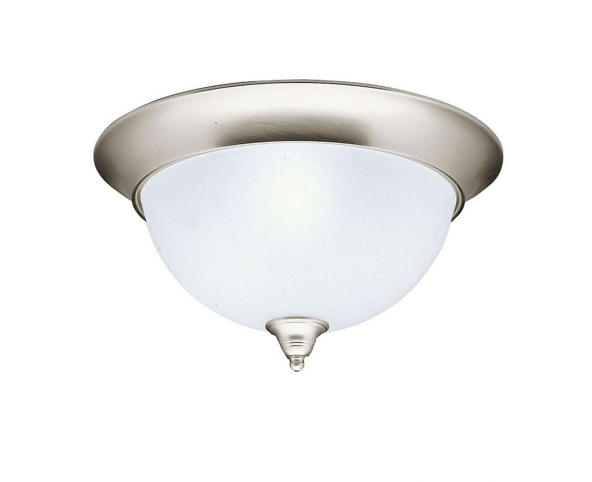 Kichler Lighting Dover 3 - Light Flush Mount in  Brushed Nickel