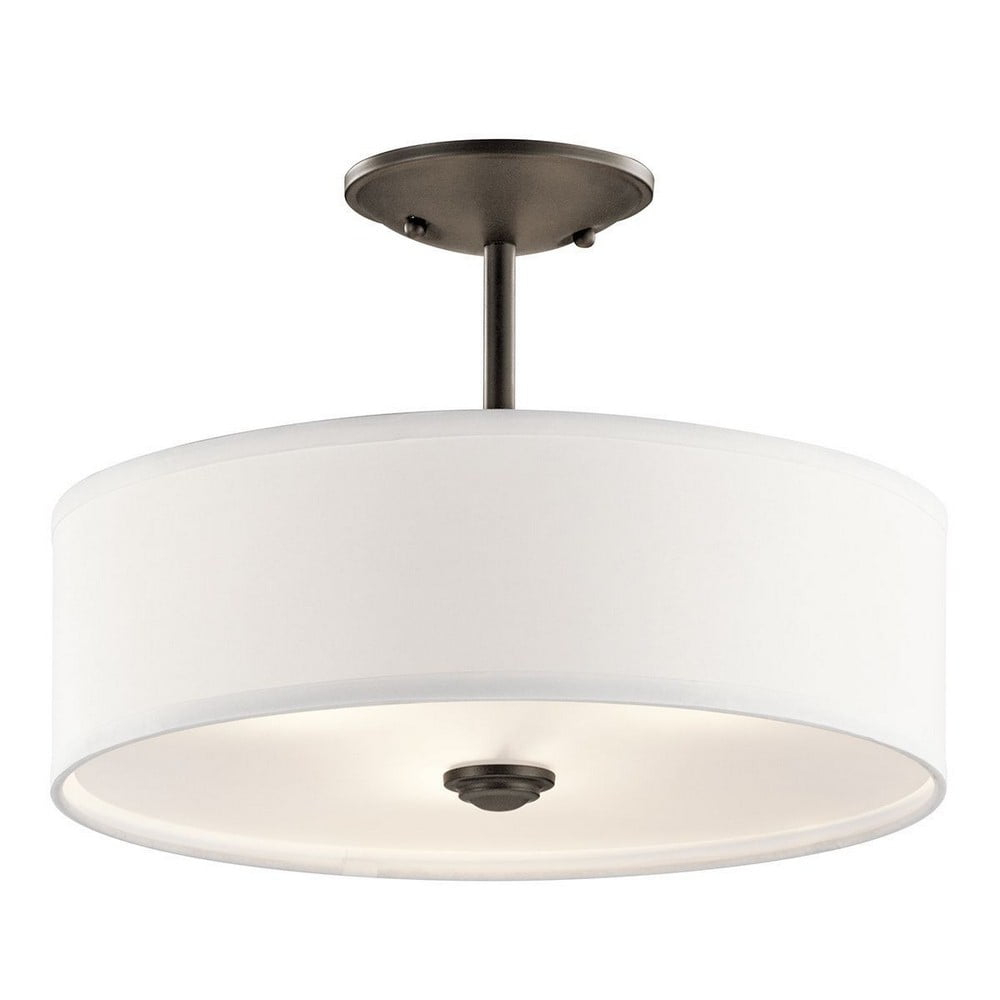 Kichler Lighting Shailene 3 - Light Semi-Flush Mount in  Olde Bronze