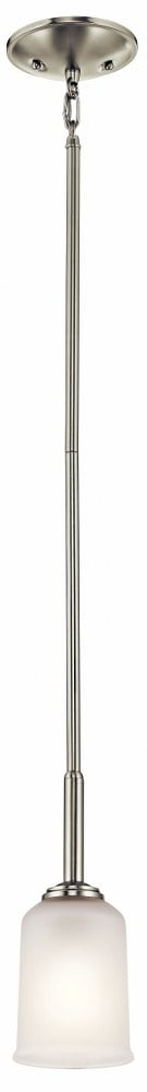 Kichler Lighting Shailene 1 - Light Pendant in  Brushed Nickel