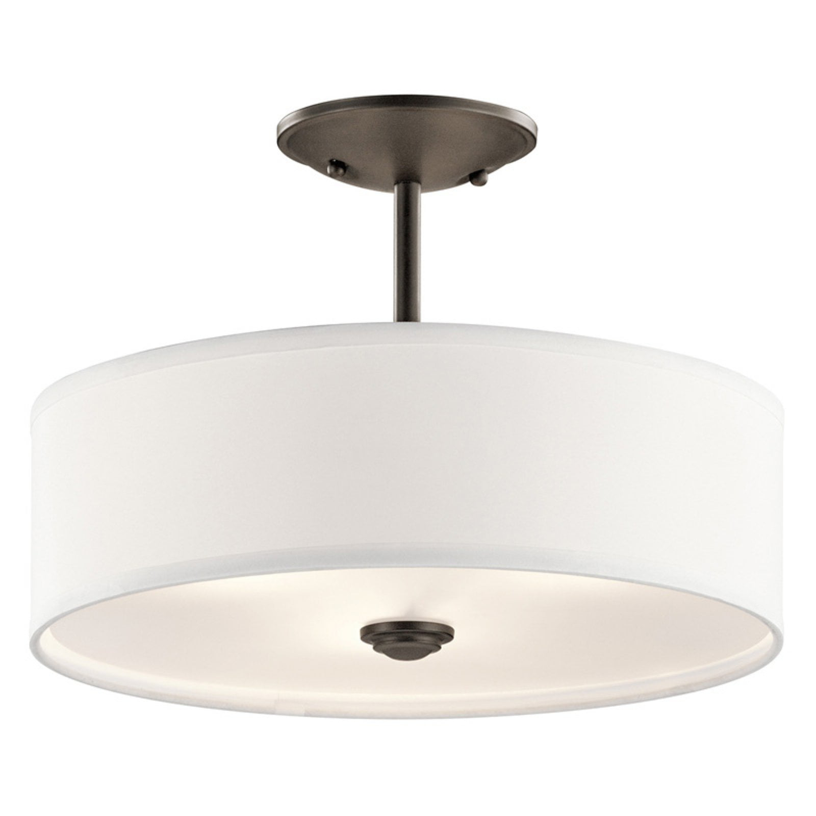Kichler Lighting Shailene 3 - Light Semi-Flush Mount in  Olde Bronze