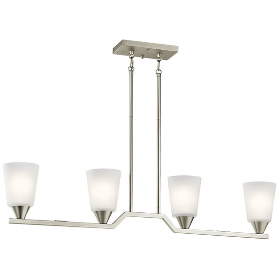 Kichler Skagos 4 Lt Chandelier Nickel