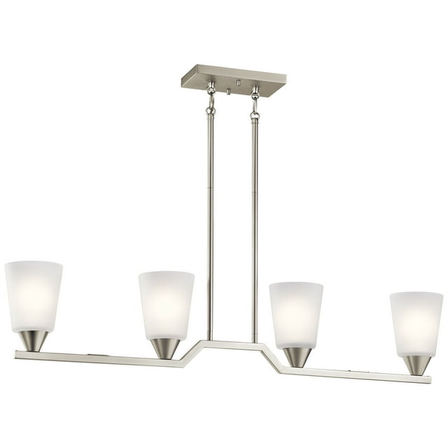Kichler Skagos 4 Lt Chandelier Nickel