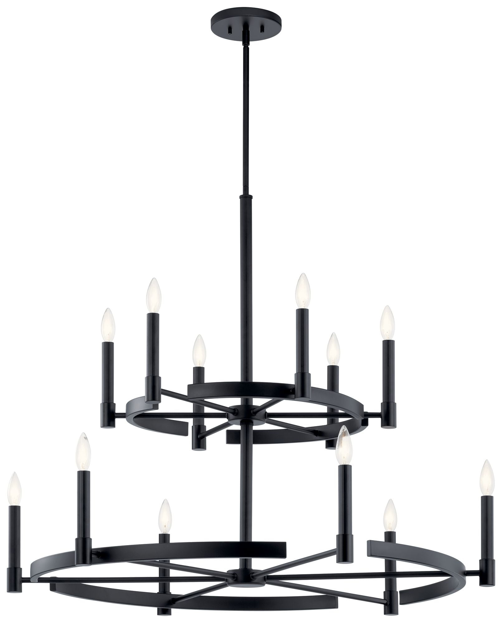 Tolani™ 12 Light Chandelier Black
