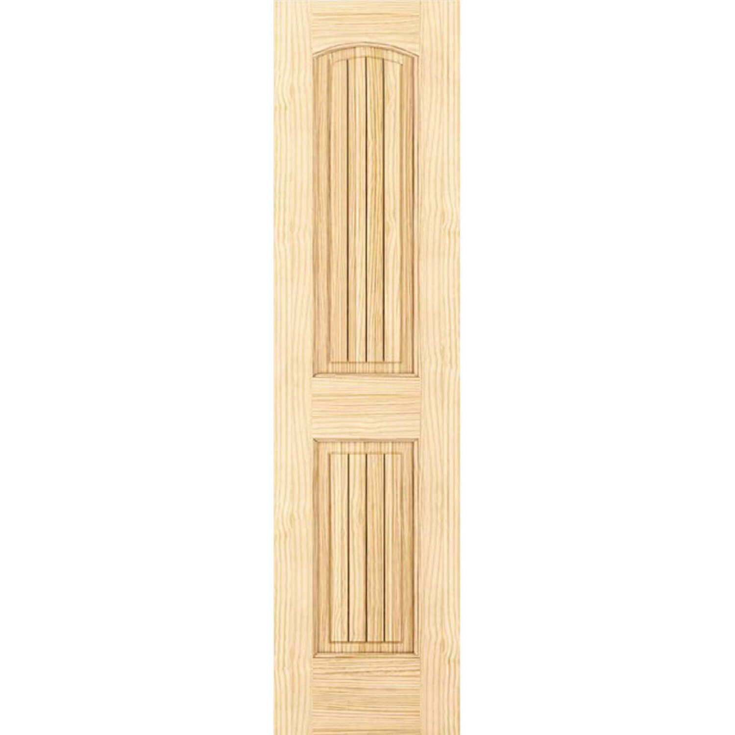 Paneled Solid Wood Unfinished Colonial Standard Door
