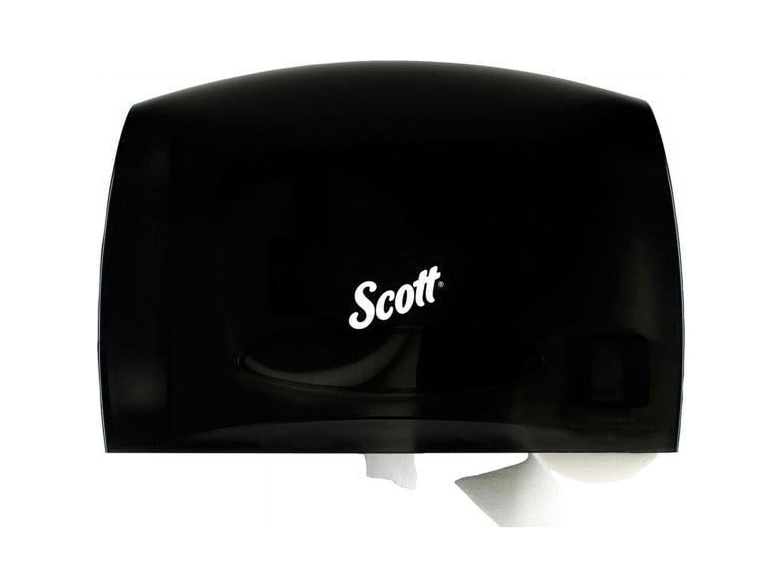 Scott Essential Coreless Jumbo Roll Tissue Dispenser, 14.25 x 6 x 9.7, Black -KCC09602