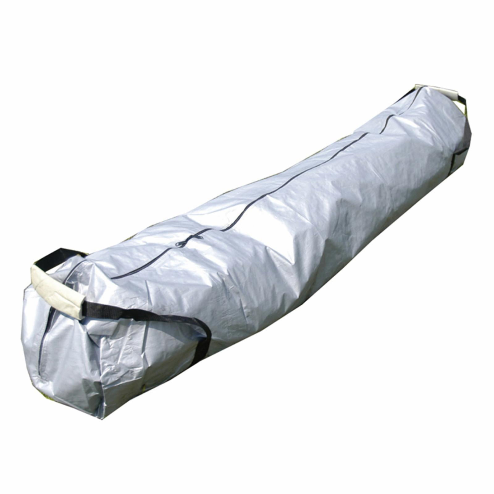 King Canopy 80 inch Silver 180gsm Polyethylene Canopy Bag w/Handles and Zipper
