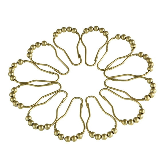 Kingston Brass Kingston Brass Edenscape Roller Ball Shower Curtain Rings (Set of 12)