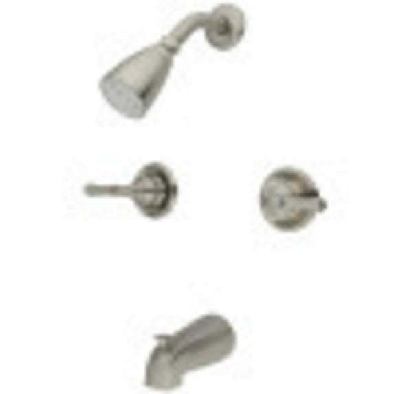 Kingston Brass Magellan Double-Handle Tub and Shower Faucet