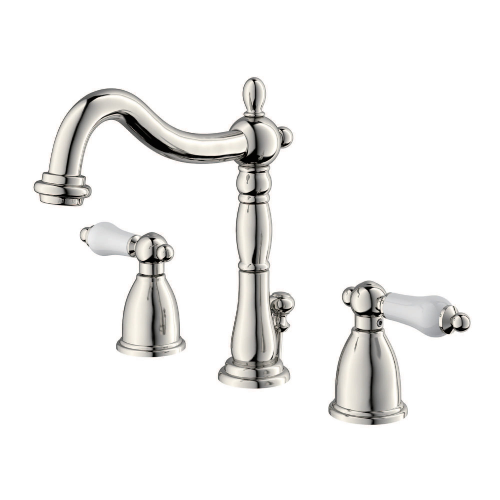 Heritage Widespread Bathroom Faucet with Drain Assembly
