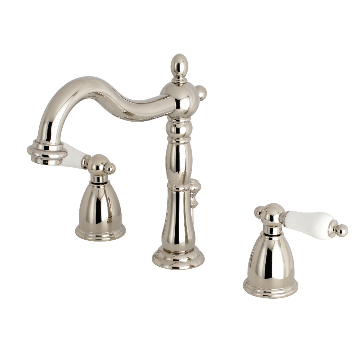 Heritage Widespread Bathroom Faucet with Drain Assembly
