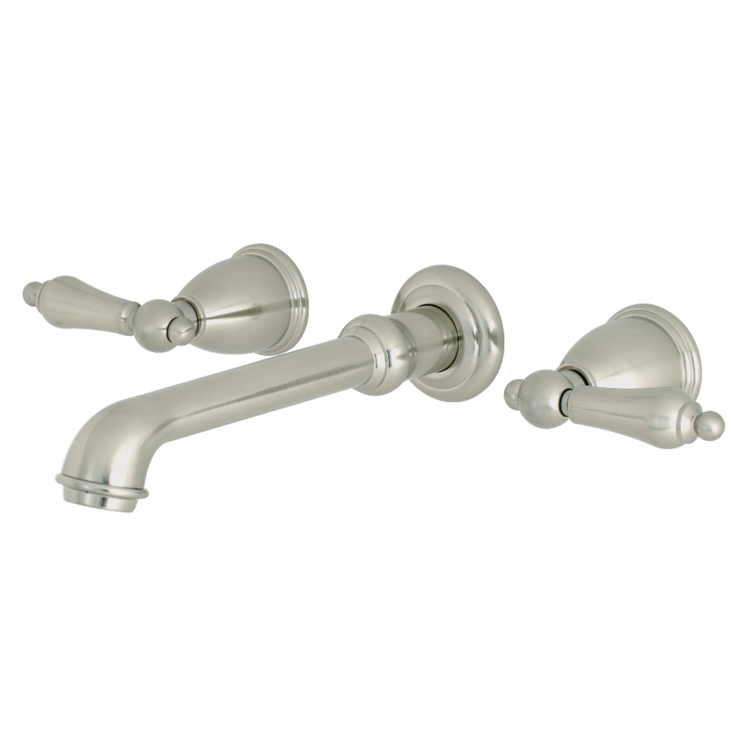 Kingston Brass English Country Two-Handle 3-Hole Wall Mount Bathroom Faucet