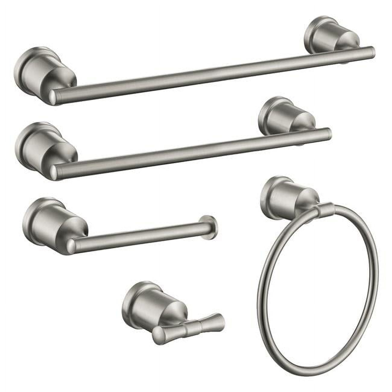 Kingston Brass BAHK9112478SN Kingston Brass Mathsson 5-Piece Bathroom Hardware Set