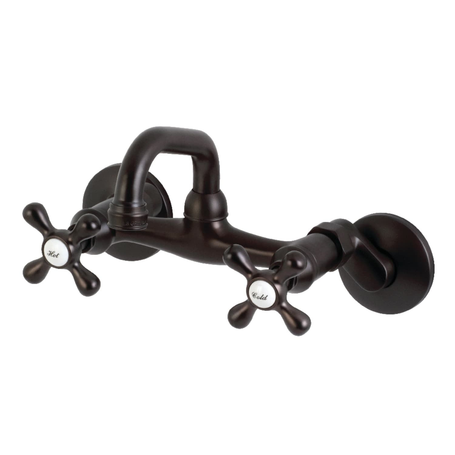 Kingston Brass Kingston Two-Handle 2-Hole Wall Mount Bar Faucet