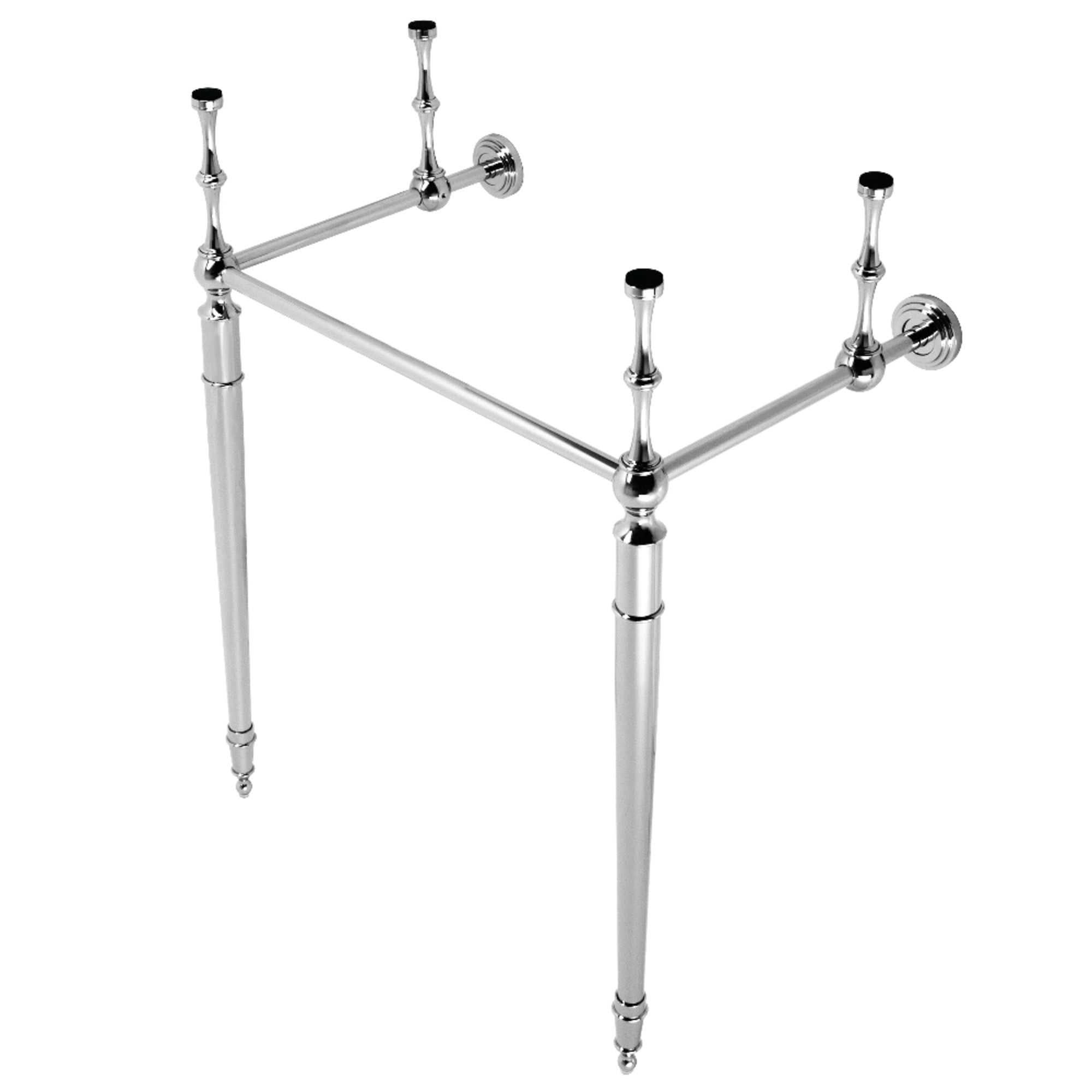 Fauceture VPB2215331 Brass Console Sink Legs, Polished Chrome