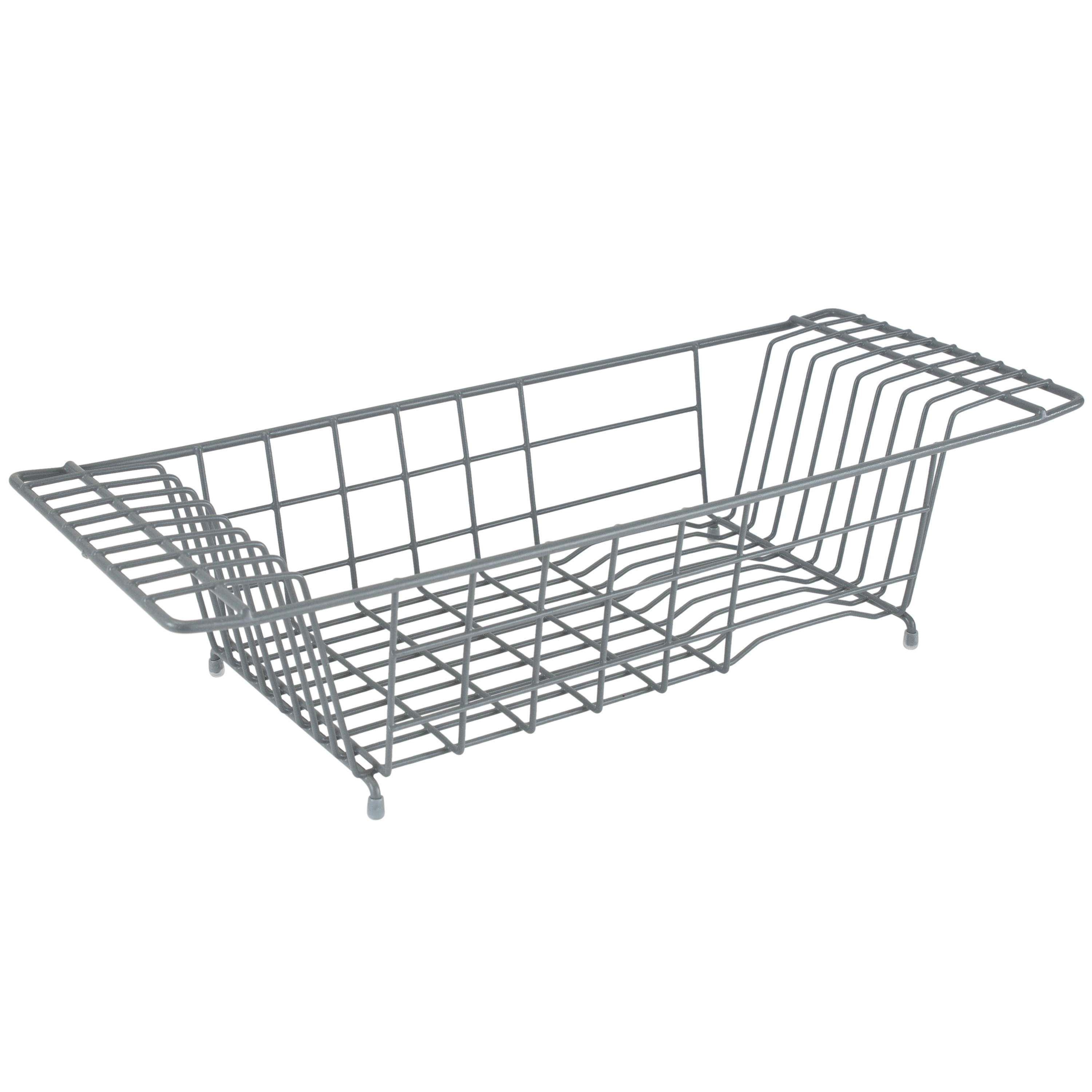 Kitchen Details Over the Sink Dish Rack, 19.92" x 7.99" x 5.12", Grey