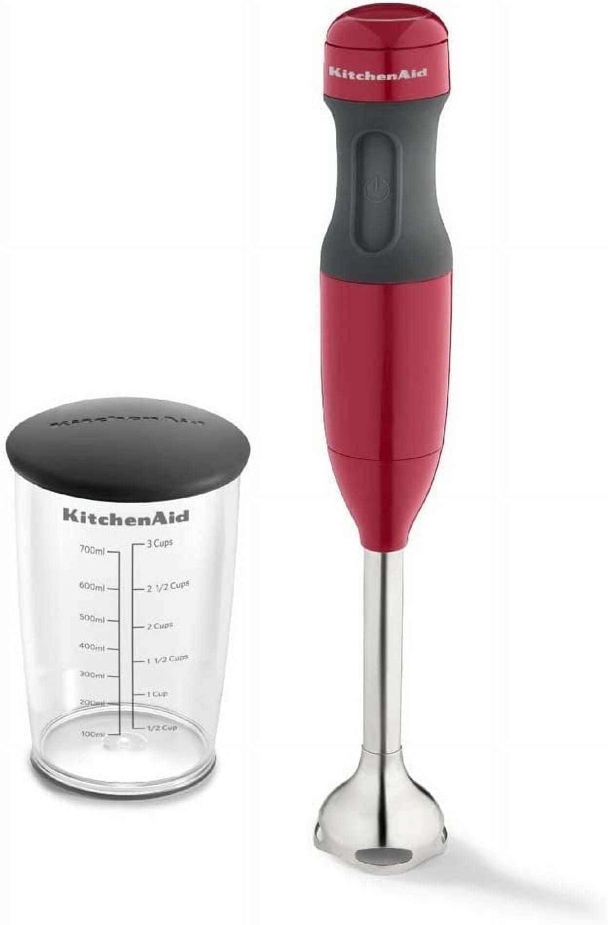 KitchenAid KHB1231 2-Speed Hand Blender, Empire Red - KHB1231ER (Used)