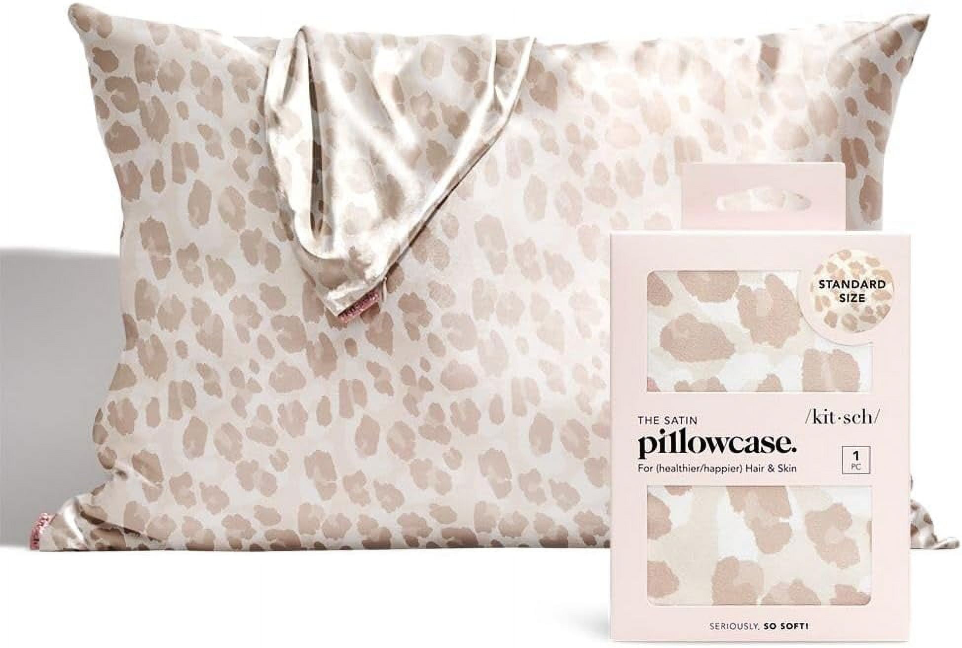 Kitsch Satin Pillowcase, Modern, Standard, 1 Count