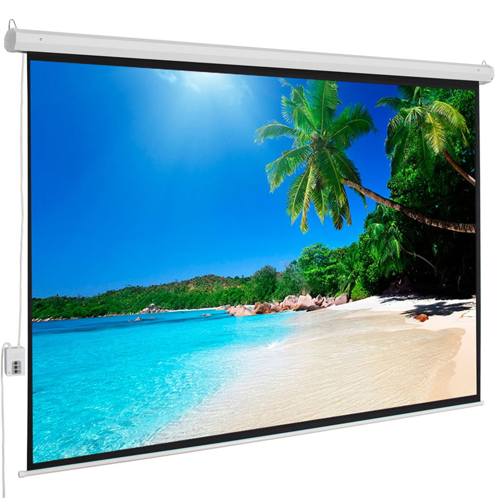 Zimtown 4:3 Electric Projector, 100"