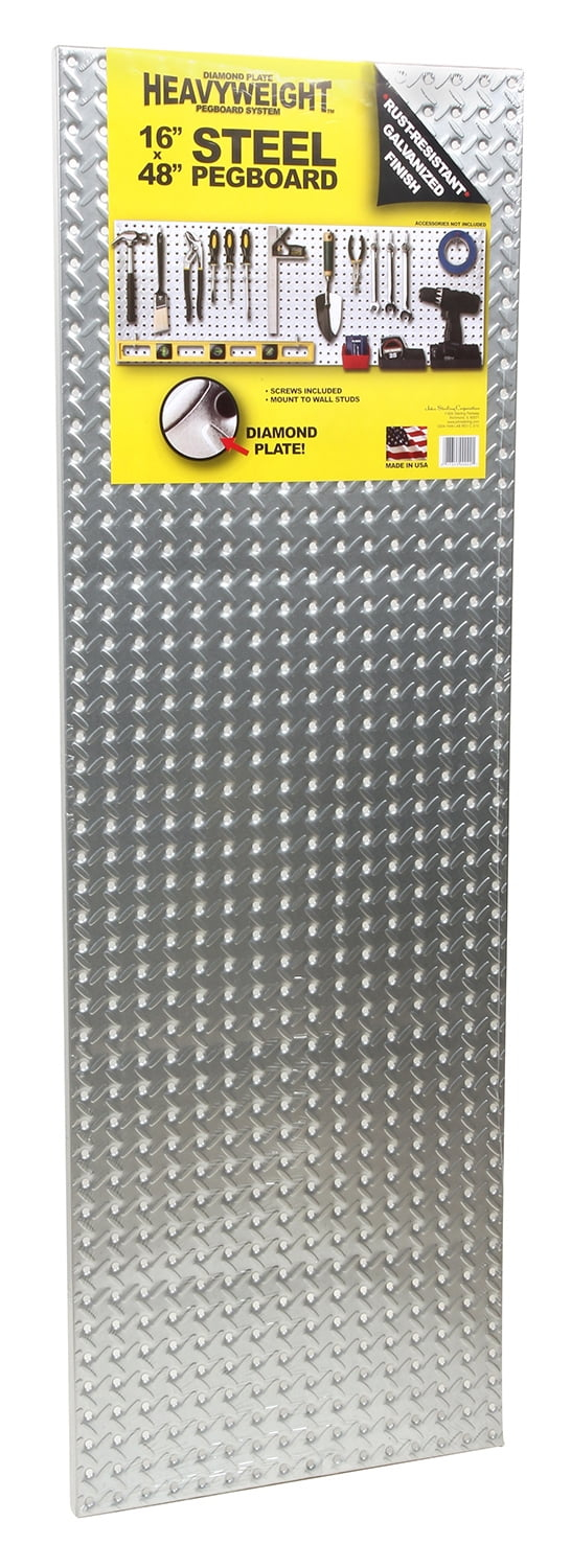 Knape & Vogt John Sterling 16 in. H x 48 in. W x 16 in. D Silver Steel Shelf Board