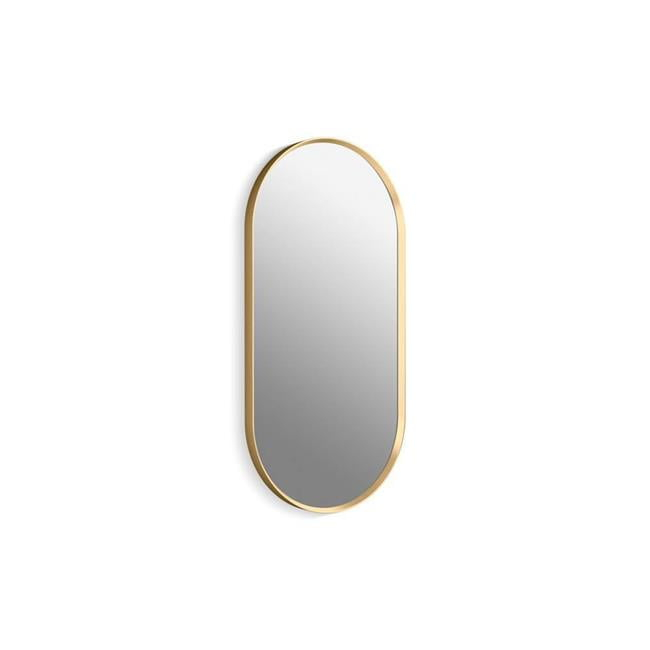 Essential Capsule Wall Mirror, Bathroom/Vanity Mirror with Frame