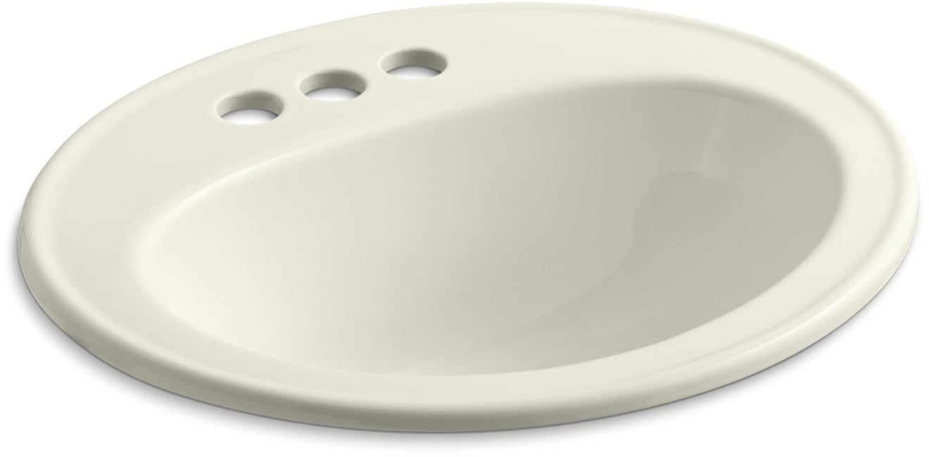 Pennington® Self-Rimming Drop-in Bathroom Sink with 4" Centers
