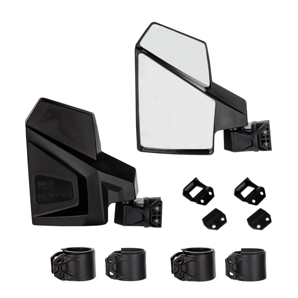 Kolpin Powersports UTV Side Mirror for 1.75 Diameter Tubing 2PK