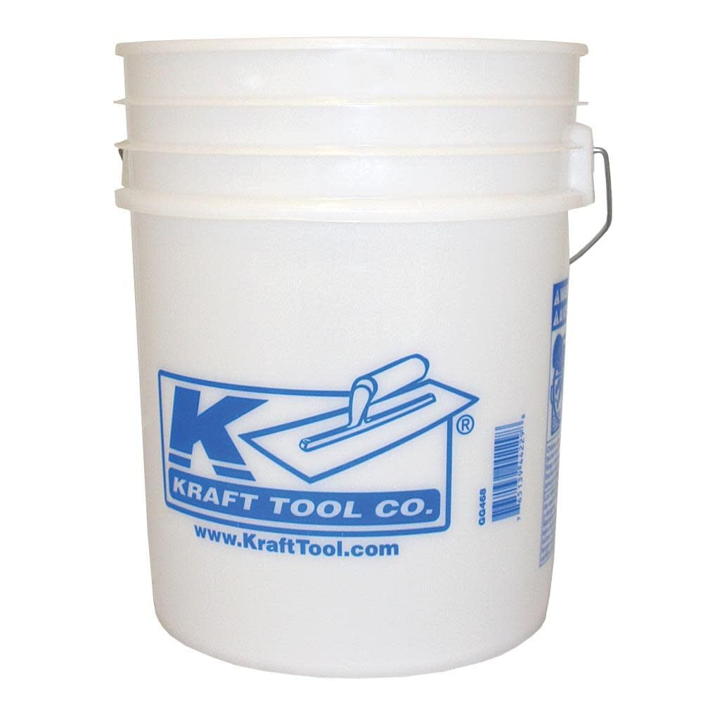 Kraft Tools GG468 5 Gallon Plastic Bucket (no lid)