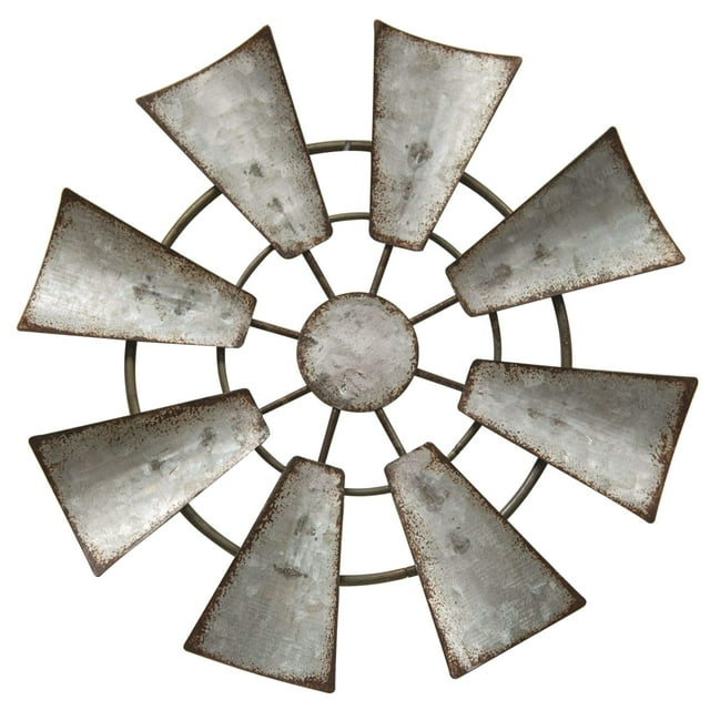 Worgeous Rustic Farmhouse Windmill Wall Decoration Metal Wall Art Hanging Windmill Metal Windmill Hanging Wall Iron Decor Farmhouse Wall Sculpture