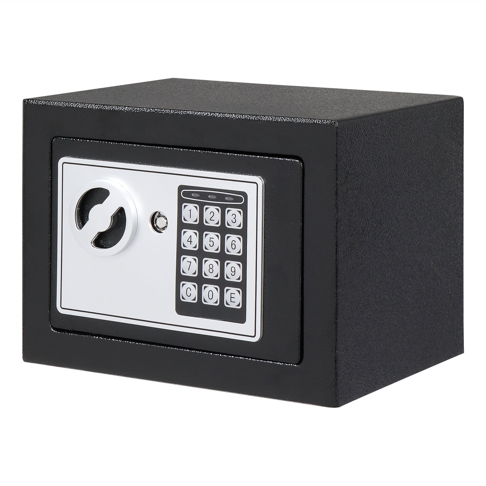 Ktaxon 0.17 Cubic Feet 9" x 6.7" x 6.7" Safe Box, Electronic Security Lock Box Safes, for Home Office Hotel