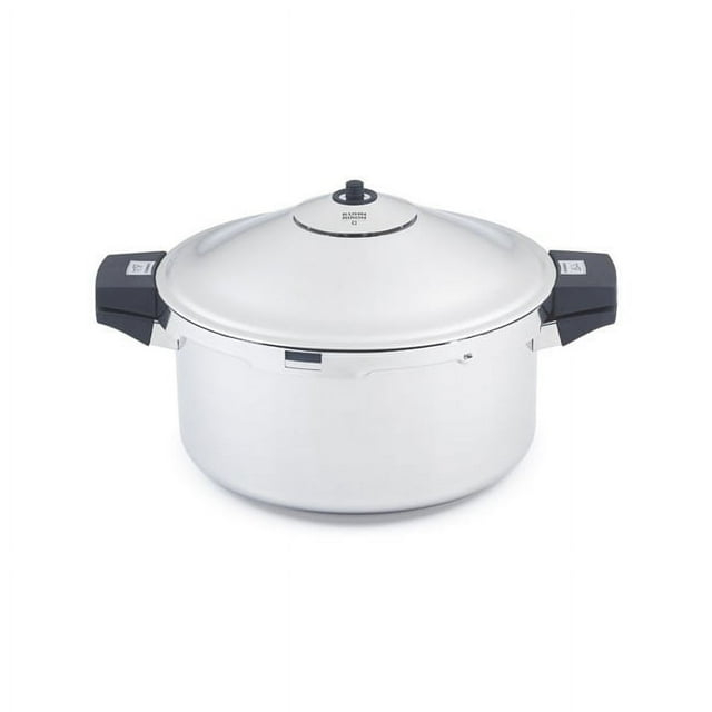 Kuhn Rikon Duromatic Stainless Steel Family Style Stockpot Pressure Cooker, 8 Qt